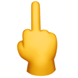 middle finger